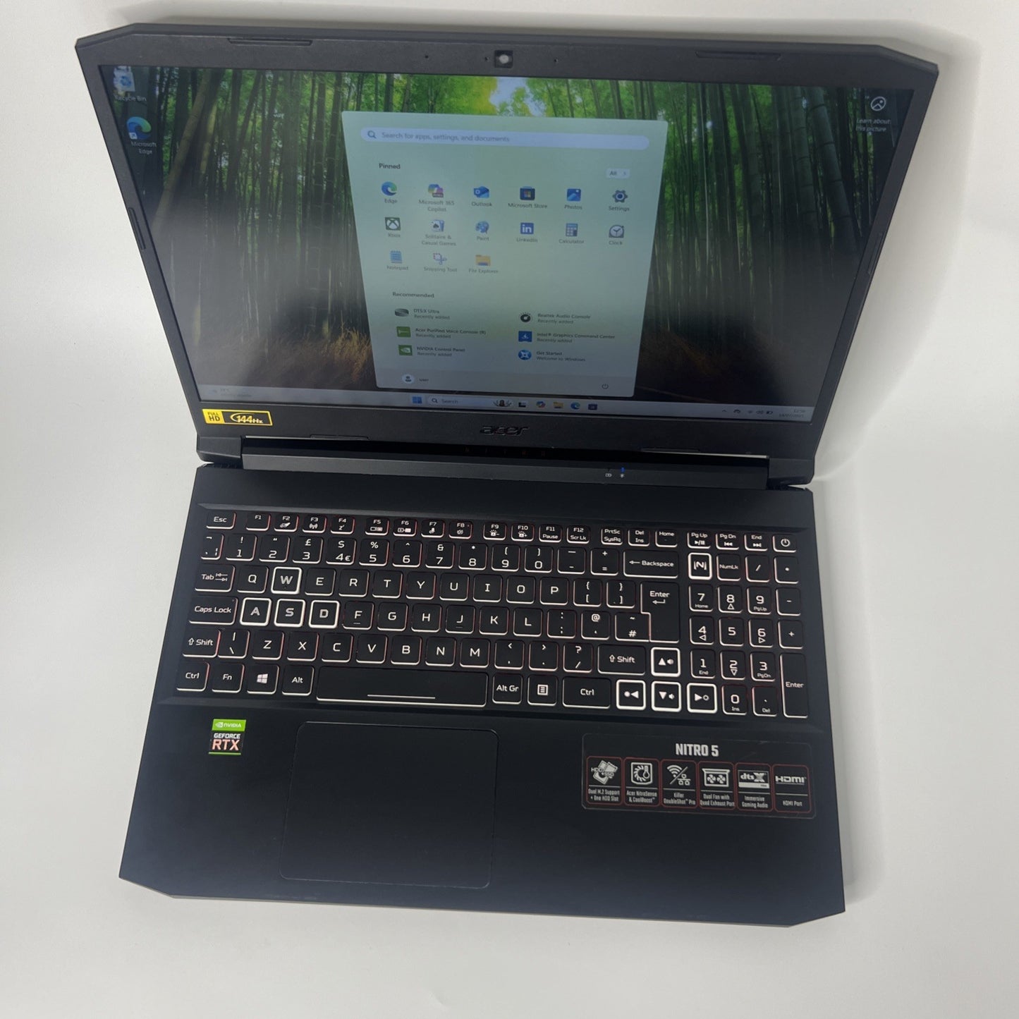 Acer Nitro 5 AN515-57 Intel Core i7-11800H 16GB RAM 512GB SSD RTX 3070 Win 11