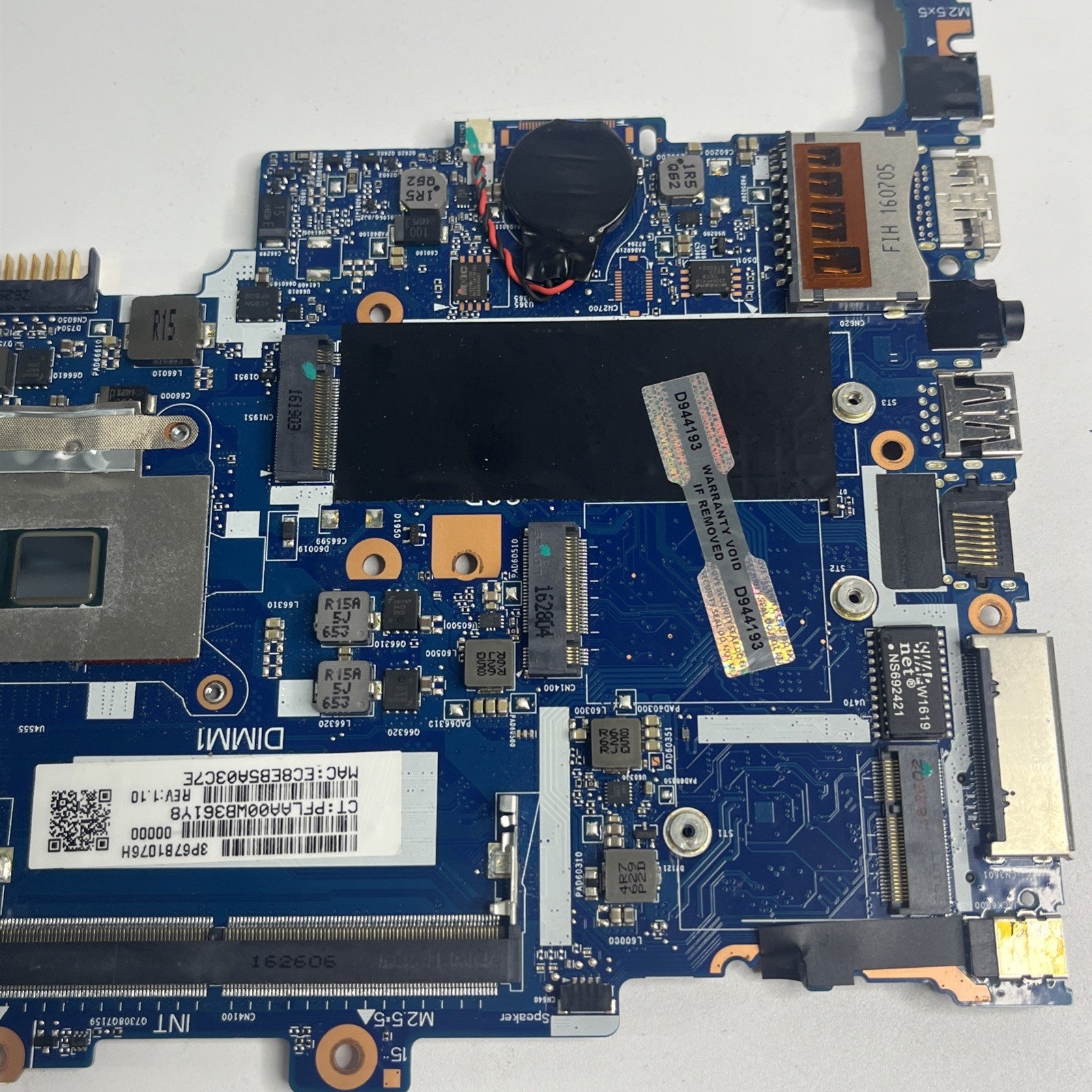 HP EliteBook 840 G3 Laptop Motherboard Core i5-6th Gen .Power Up No Display