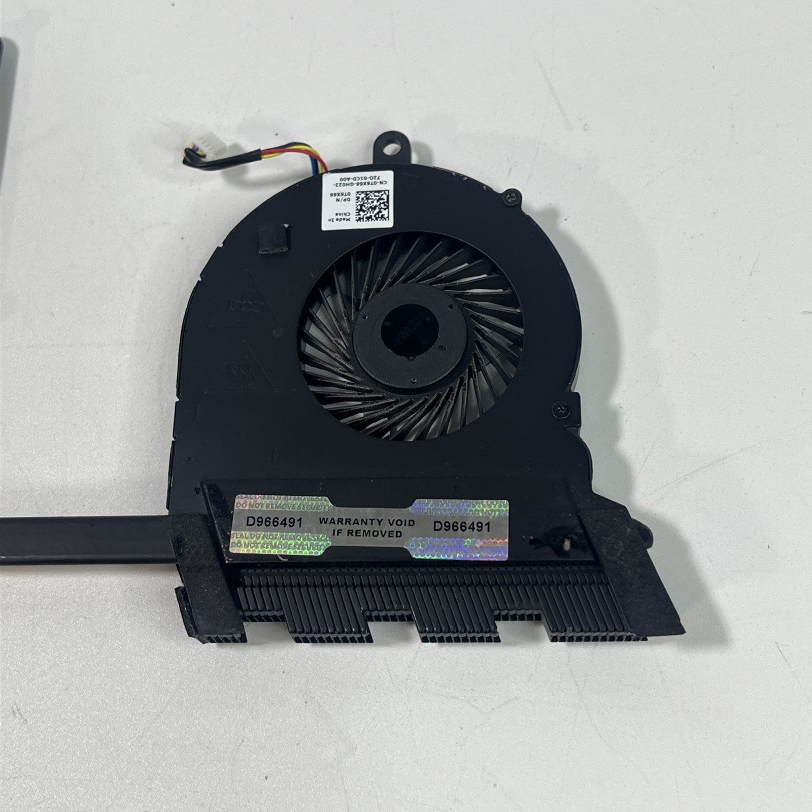 Genuine Dell Inspiron 15 5567 Laptop Cpu Cooling Fan& Heatsink  Cn-0T6X66