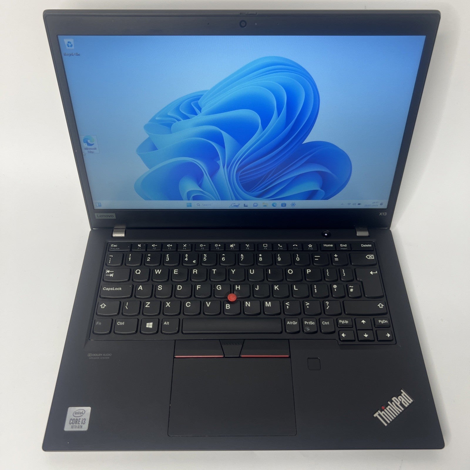 Lenovo  X13 GEN1 Laptop i3-10110U  10TH GEN 8GB RAM 256GB SSD Windows 11 Pro