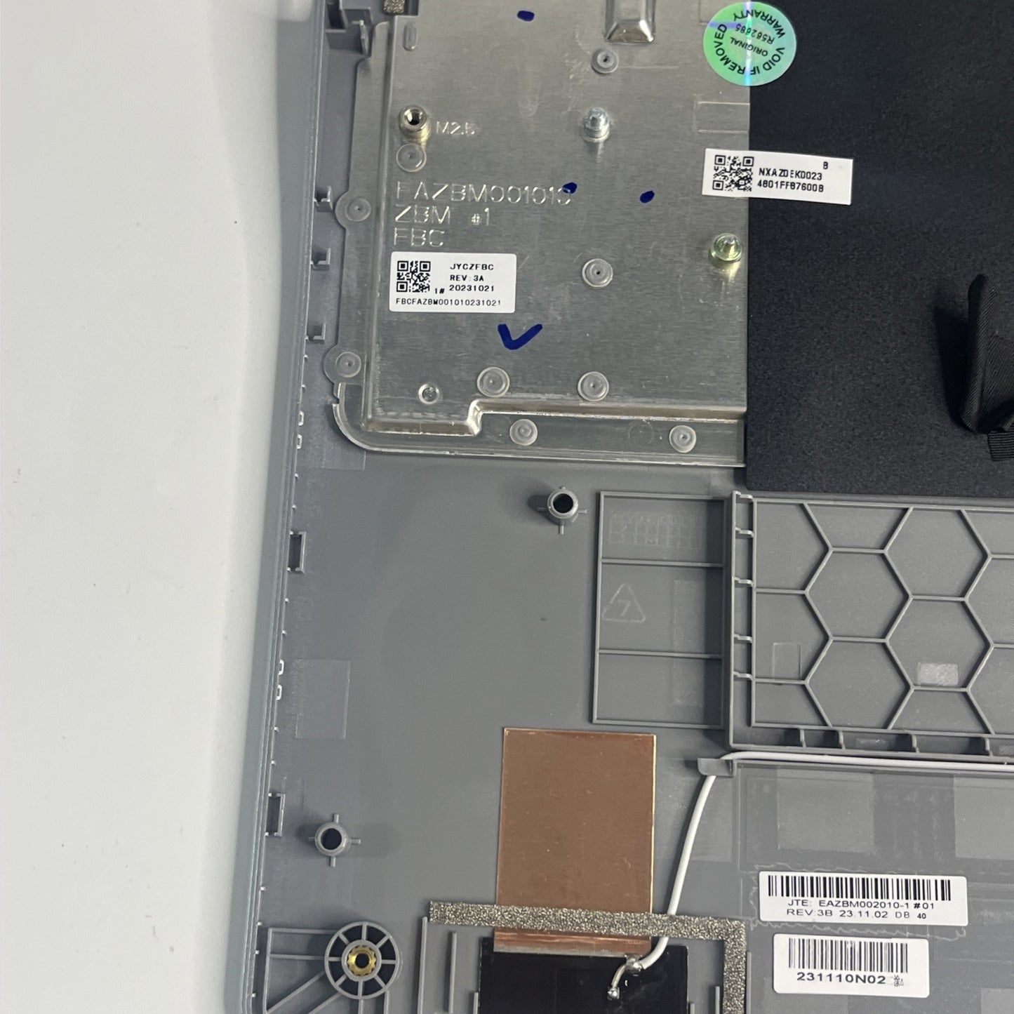 Genuine asus chromebook 315-4H palmster And Touchpad Sliver