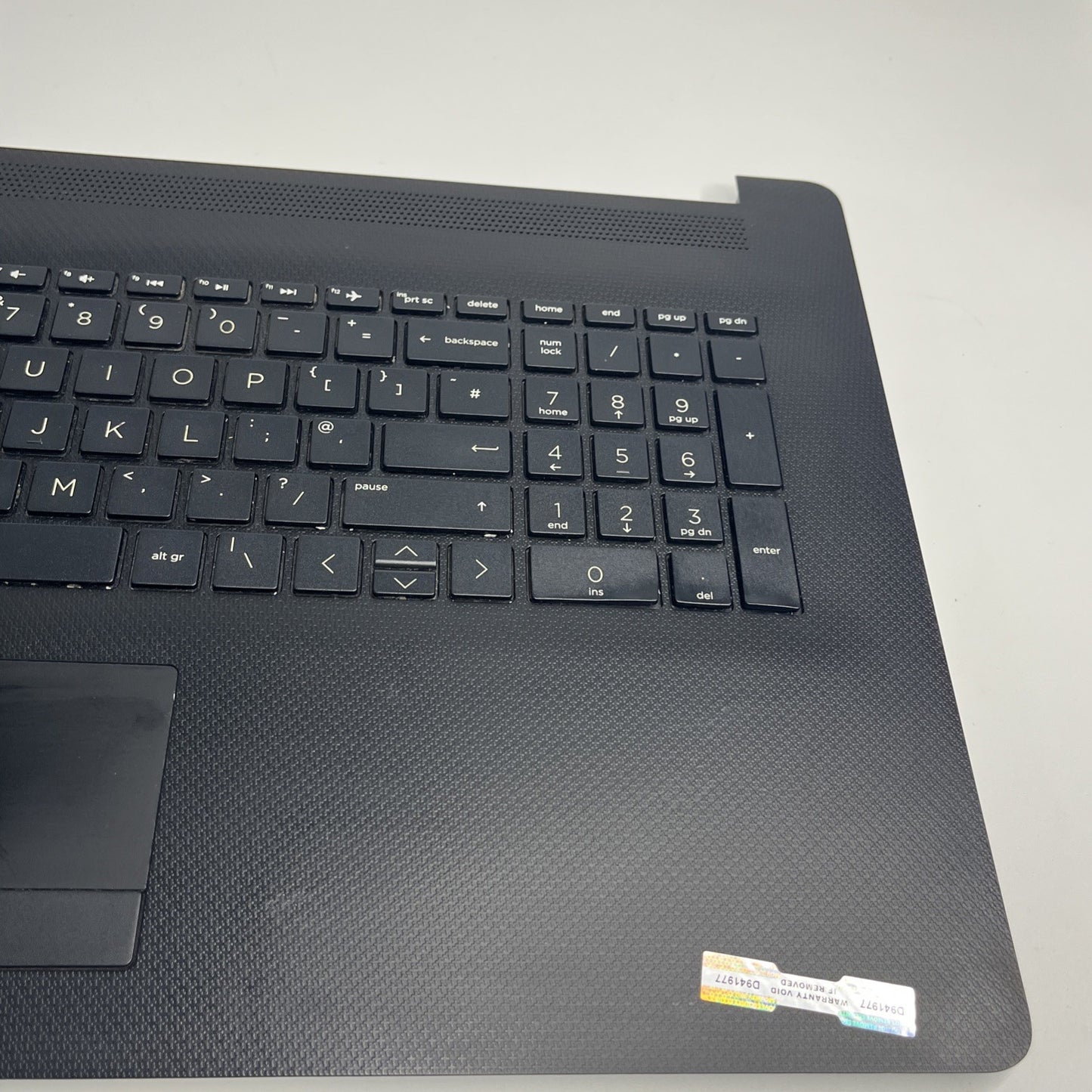 Black HP 17-CA0010NA Palmrest & Keyboard With Trackpad+speaker + USB Board