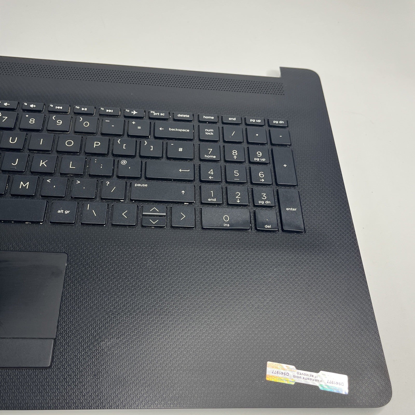 Black HP 17-CA0010NA Palmrest & Keyboard With Trackpad+speaker + USB Board