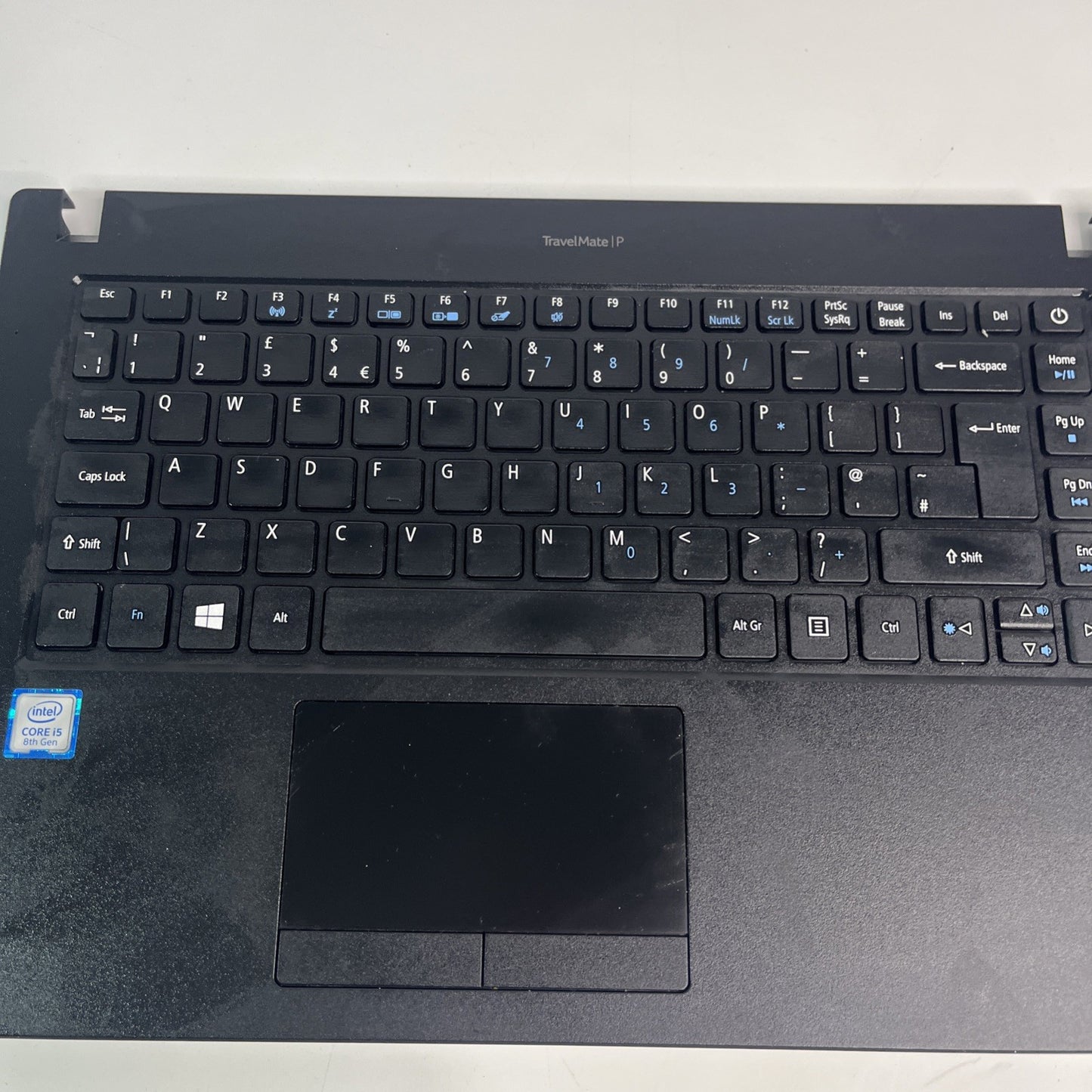 Genuine Black ACER TRAVELMATE  TMP2410-G2 Palmrest, Keyboard & Speakers 13N1-45A