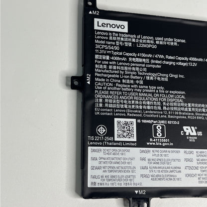 Genuine Lenovo Ideapad Slim 3 14M868 Battery L22D3PG0 L22M3PG0 L22C3PG0 L22X3pg0