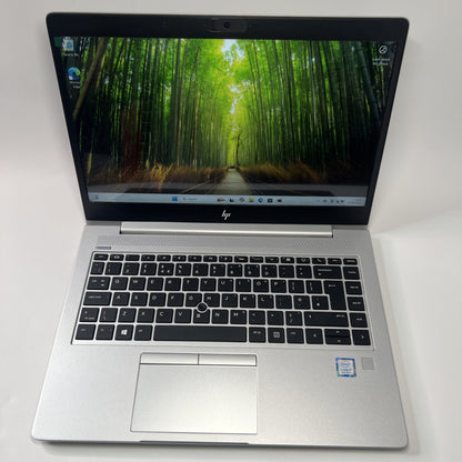 HP EliteBook 840 G6 14" FHD Laptop Intel i7 8665U 16GB RAM 256GB SSD Windows 11