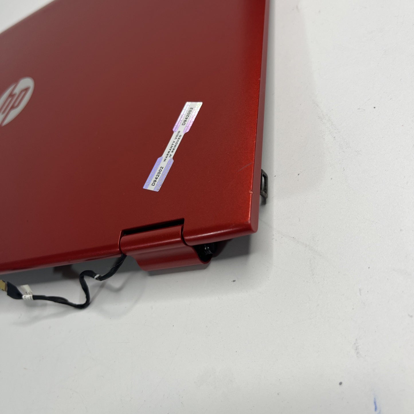 Genuine RED HP Pavilion X360 15-BK060sa Complete Screen Assembly Top Lid Cover