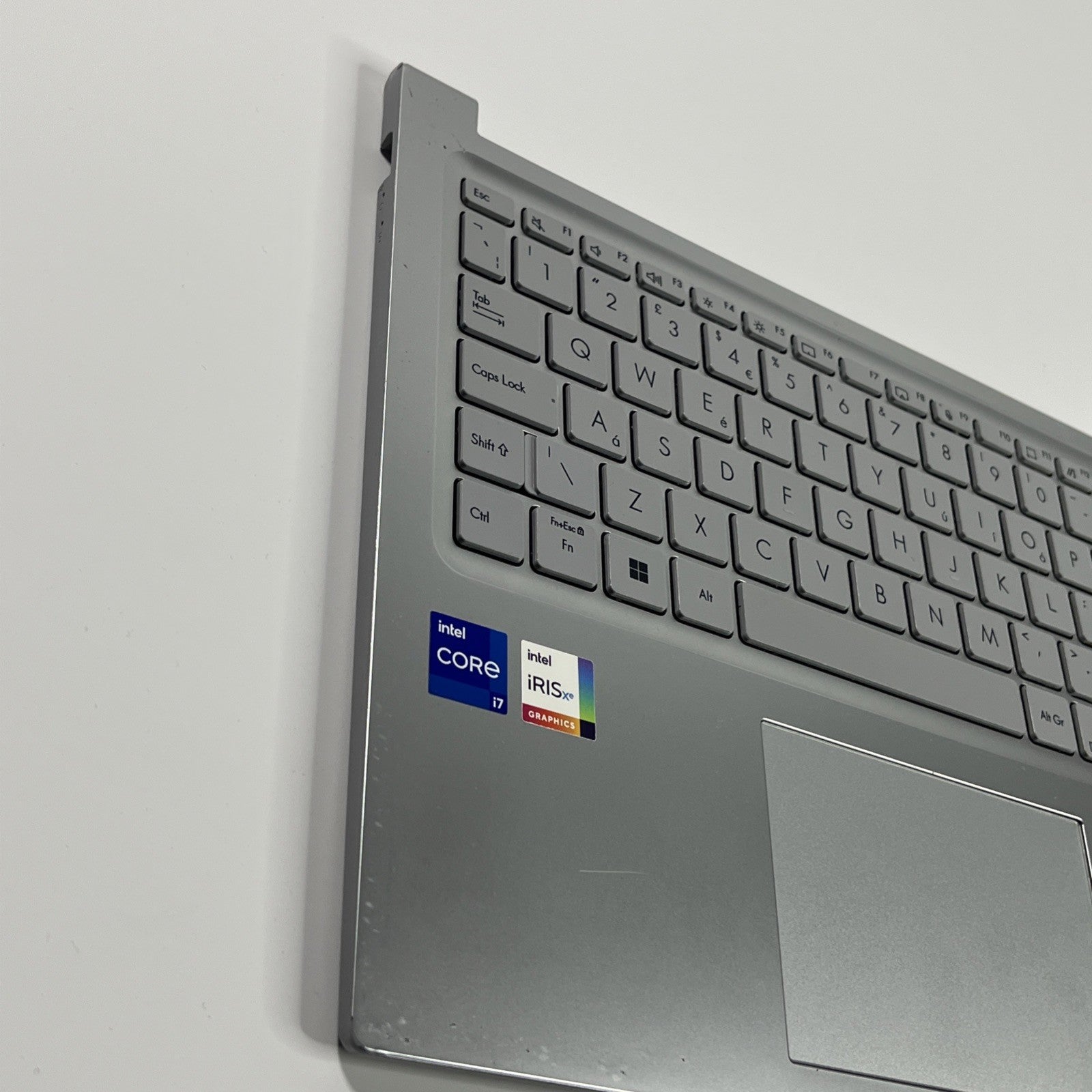 Genuine Silver Asus VB 15 X1504ZA Palmrest, Keyboard& Speaker 13N1-GVA0C01.