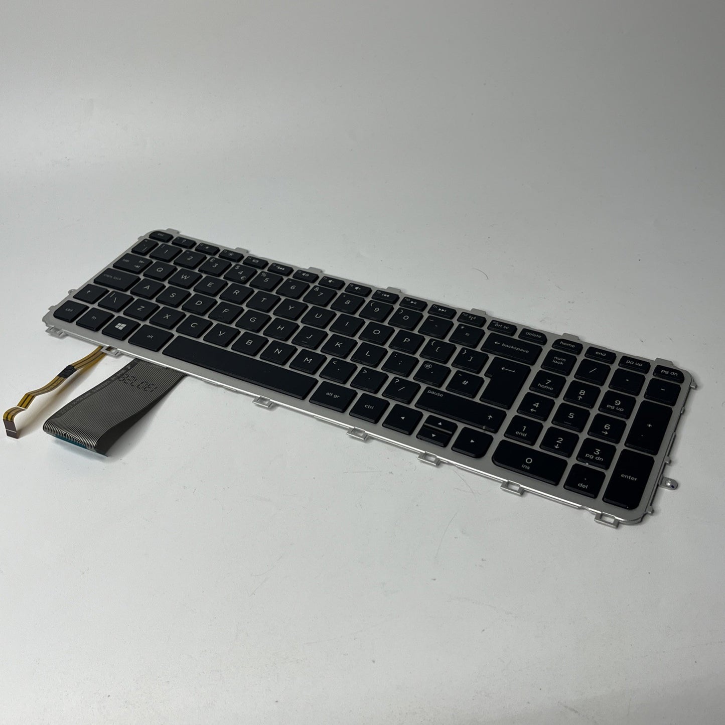 Genuine Black HP ENVY TOUCHSMART 17 Notebook Keyboard Backlit .