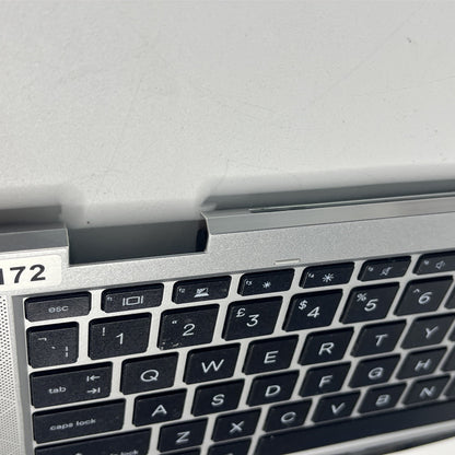 Genuine HP EliteBook x360 1040 G7 M16931-031 Backlit UK Keyboard Palmrest