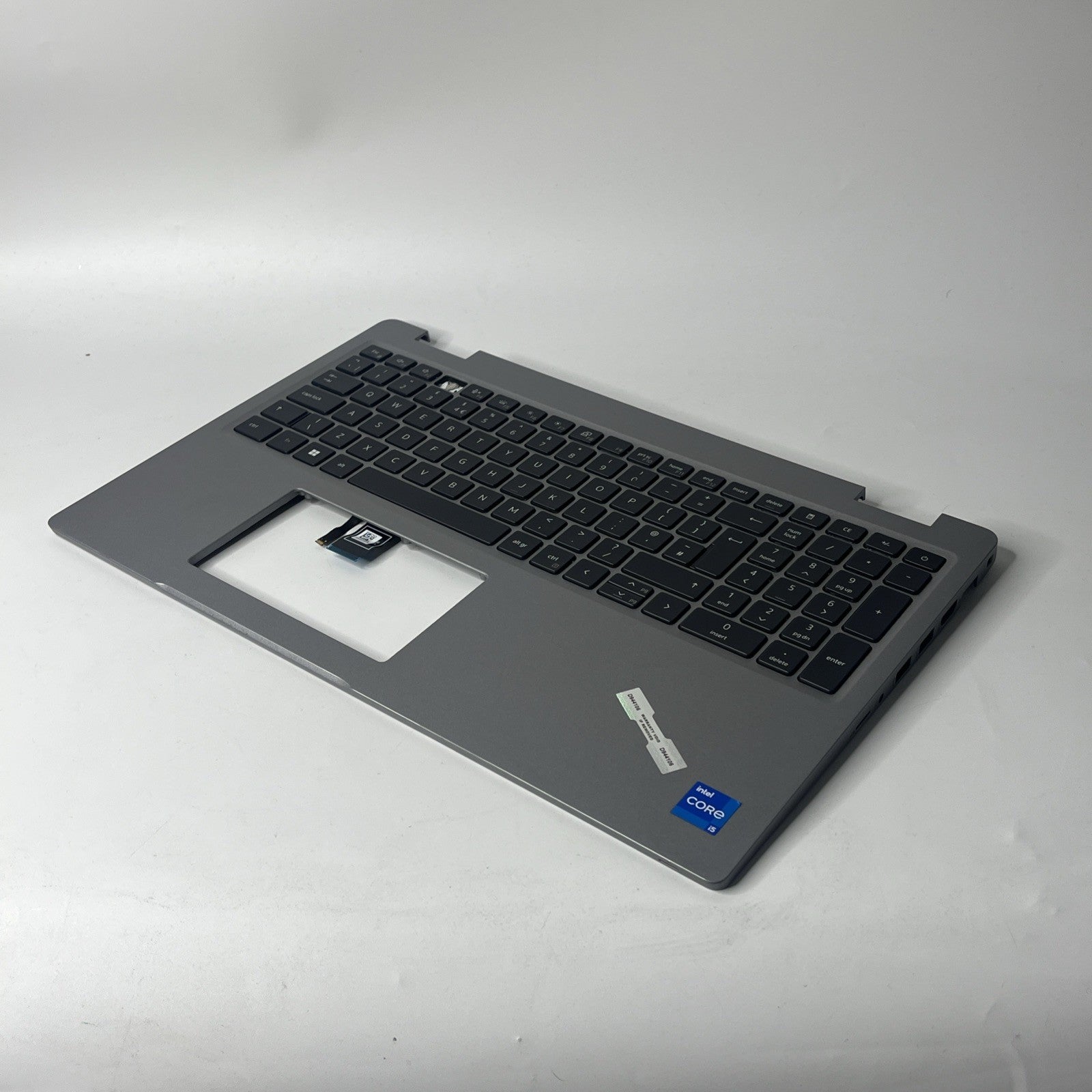 Dell Latitude 5530 Genuine Palmrest L, UK Keyboard 0RRN8D Silver  Missing Key