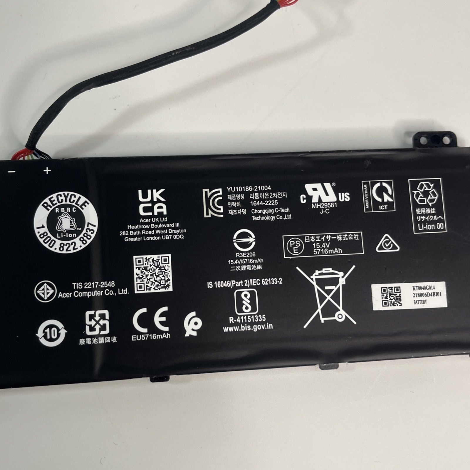 Genuine Acer Helios 300 PH317-56 Nitro AN16-51 AN17-51 AN17-71 Battery AP21A8T
