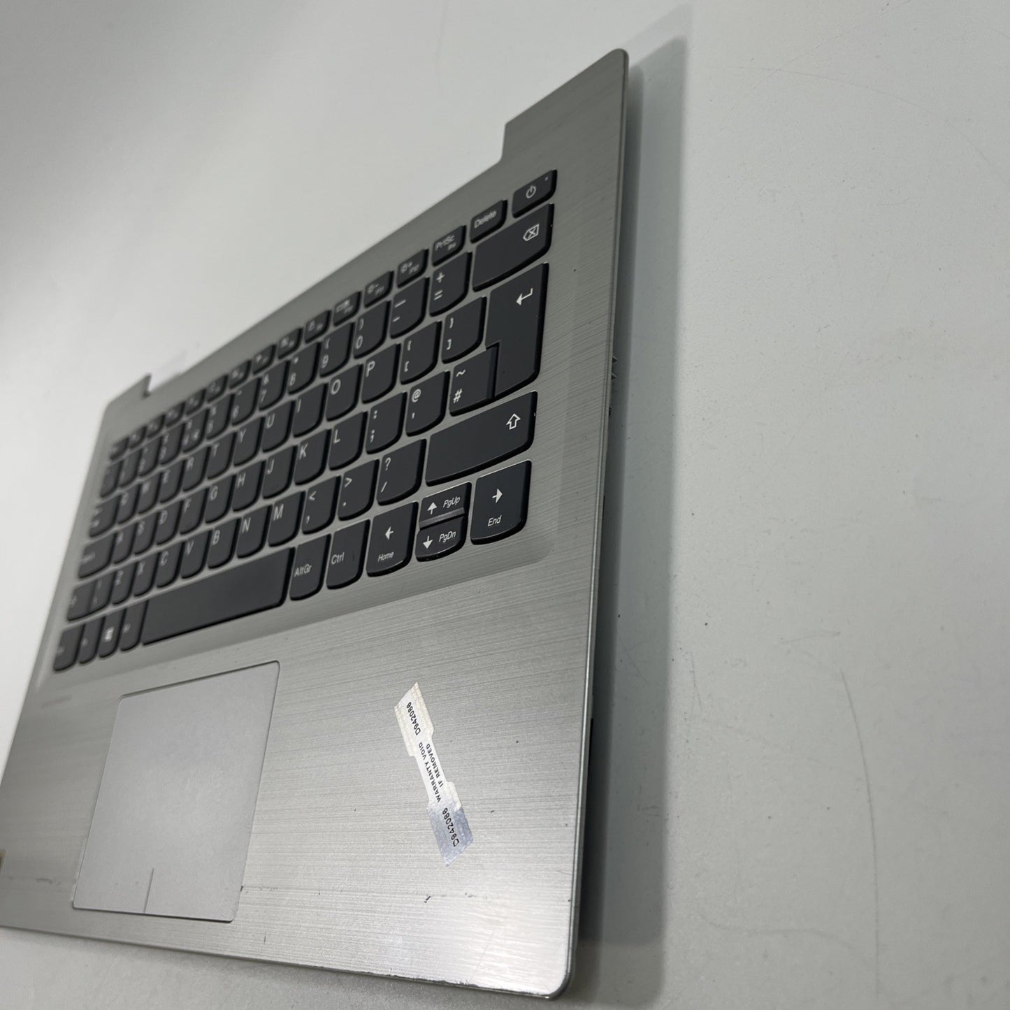 Genuine Silver Lenovo IdeaPad 320S-14IKB Palmrest Keyboard, Touchpad & Speakers.