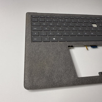 Microsoft Surface 3 1868 Palmrest UK Keyboard Grey M1114618/22-105 |Missing Keys