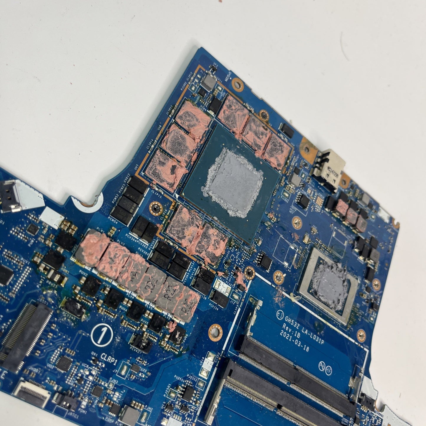 Acer Nitro 5 AN515-54 Motherboard ryzen 7 5800H RTX 3070.power Up, Keep Freezes