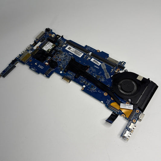 HP EliteBook 840 G1 Laptop i5-4300u Motherboard 730803-601 + Heatsink +Fan +USB
