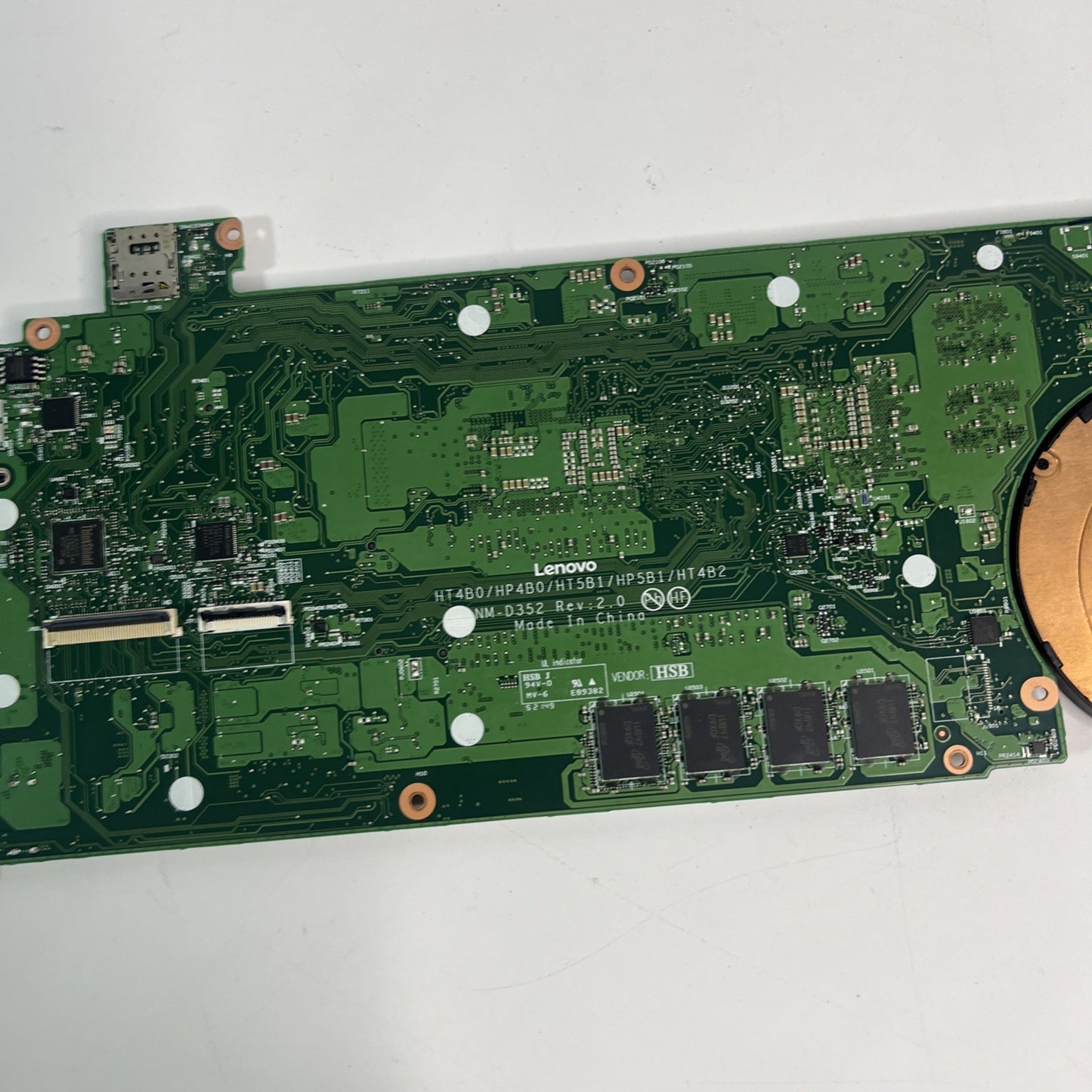 Genuine Lenovo ThinkPad P14s Gen 2 Motherboard, Fan & Heatsink  i7-1185G7. Dead