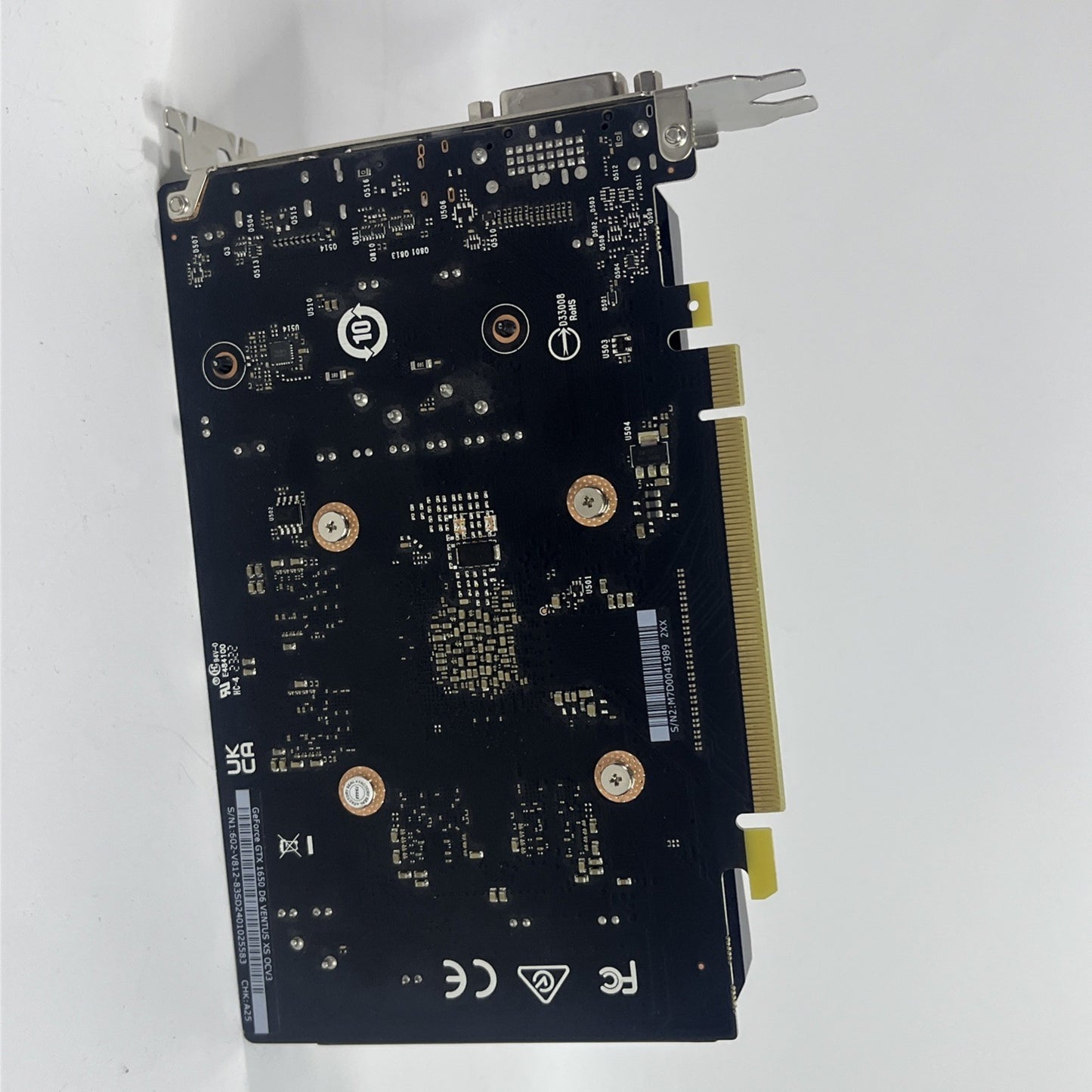 MSI GeForce GTX 1650 Ventus 3X OC 4GB GDDR6 .dead