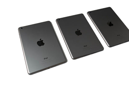 Joblot 3x Apple iPad Mini 2nd Gen 32GB A1489 Silver Locked