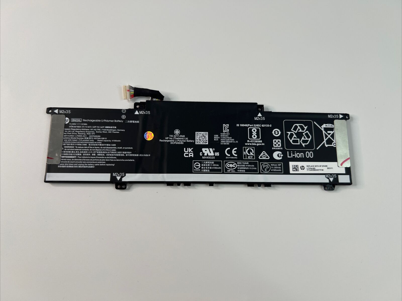 BN03XL Battery for HP Envy X360 13-ay 13-ba 13-BD 15-ed 15-EE 15-EE 15m-EE 15-EU