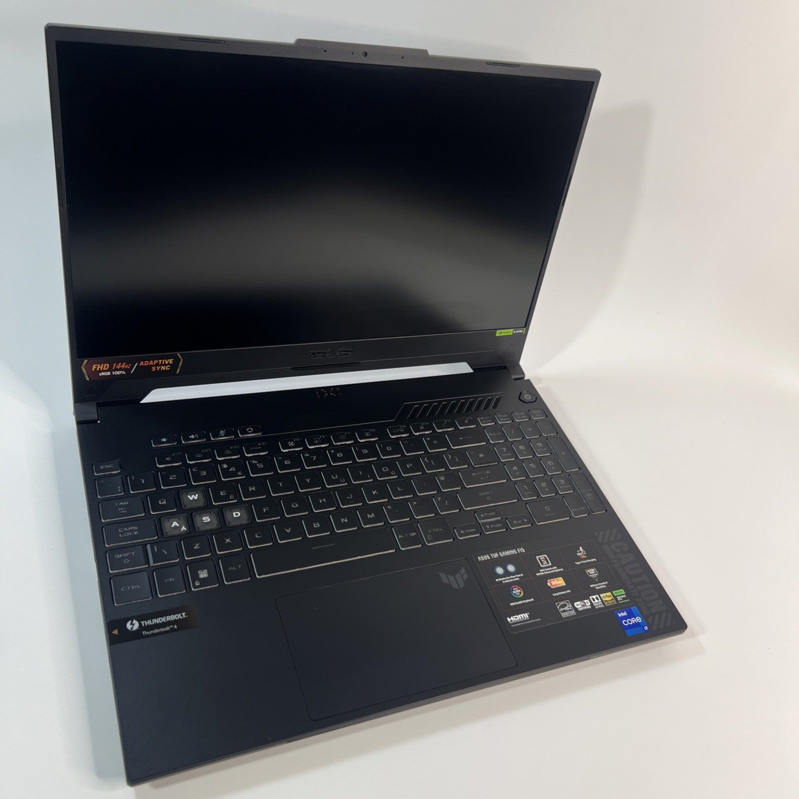 ASUS Tuf F15 FX507ZU4 Gaming Laptop Intel i7-12700H  RTX 4050 16GB RAM 1TB SSD