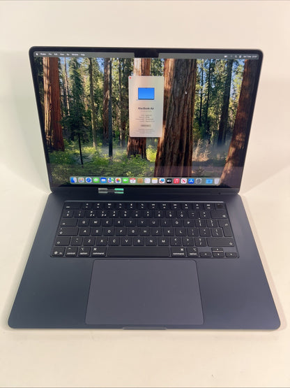 Apple MacBook Air 15 A3241 M4 16GB 256GB Midnight 2025 Laptop Warranty