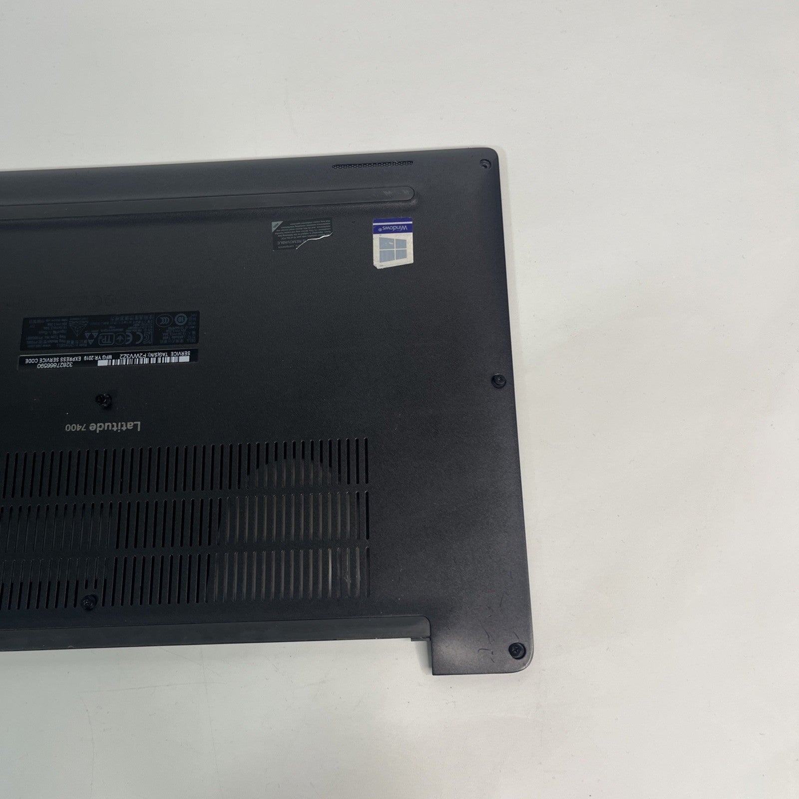 Genuine Black Dell Latitude 7400 Bottom Base Case Cover Cn-0V532K-FYK00