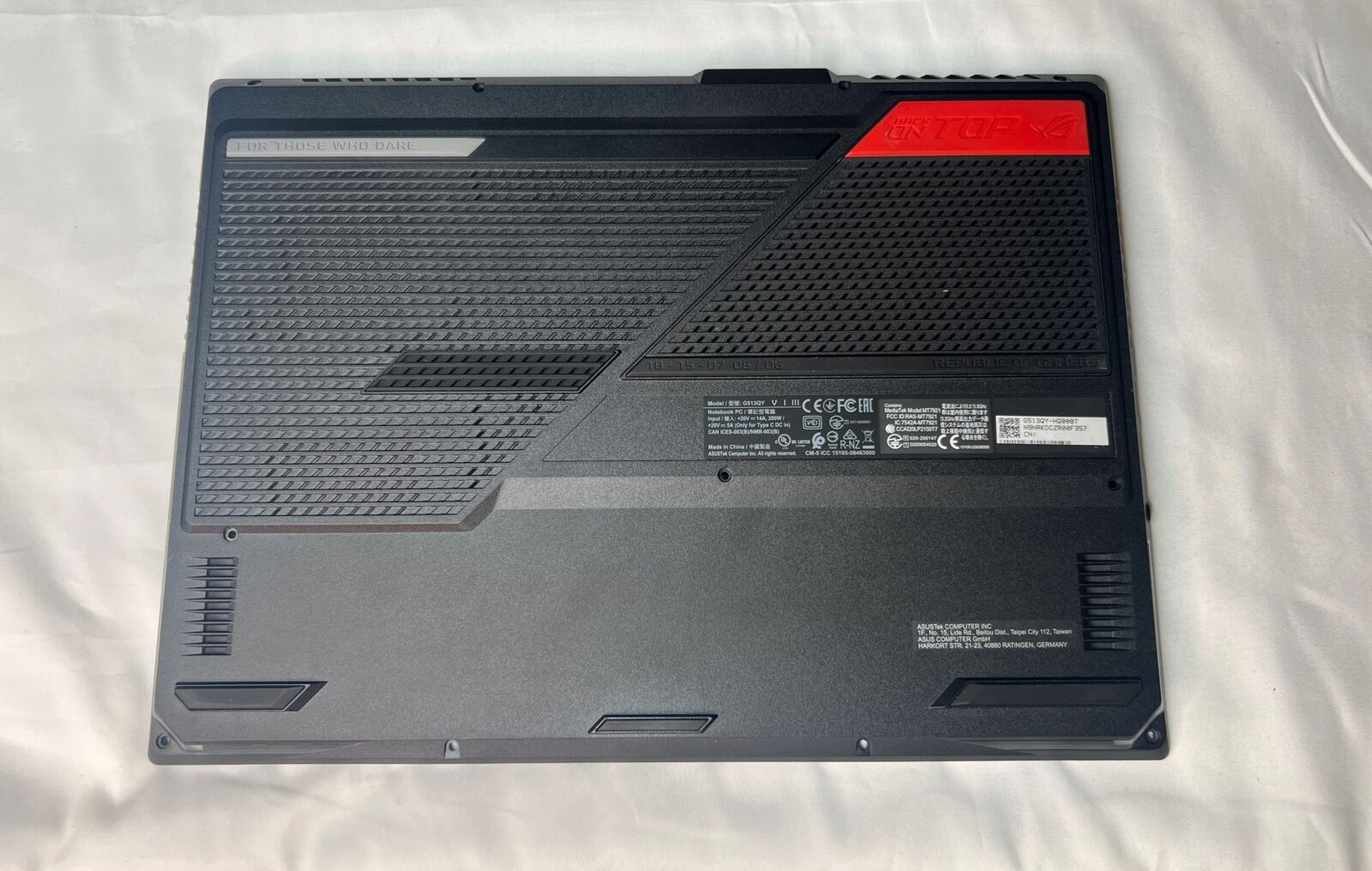 Asus ROG Strix G513Q G513QY G513QM Base Cover Bottom Case Chassis 6070B1886804