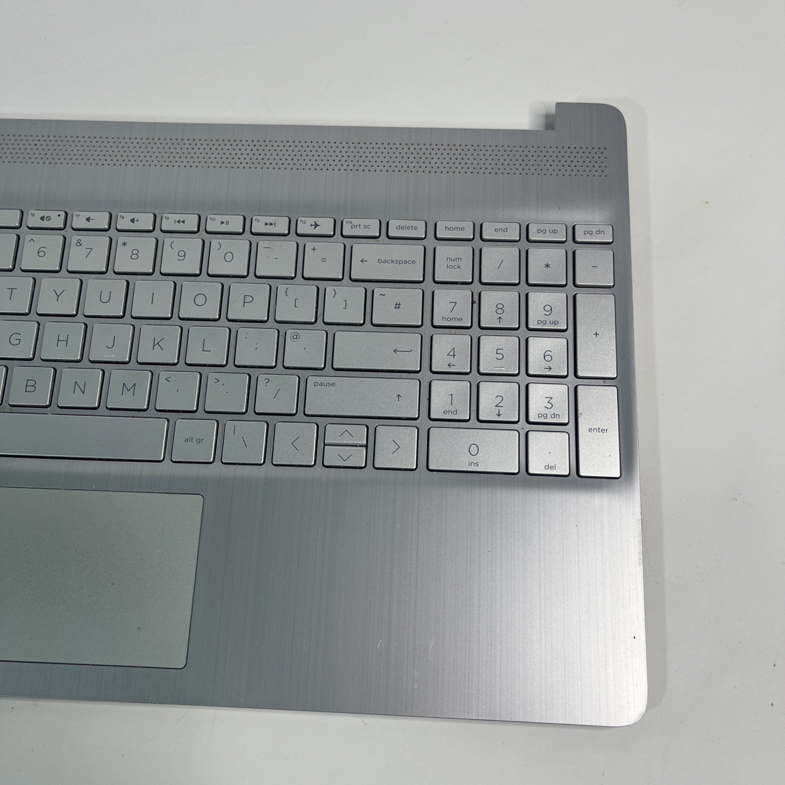 Genuine Silver HP 15s-Eq2510sa Palmrest, Keyboard, Speakers & Touchpad 4D0P5TS