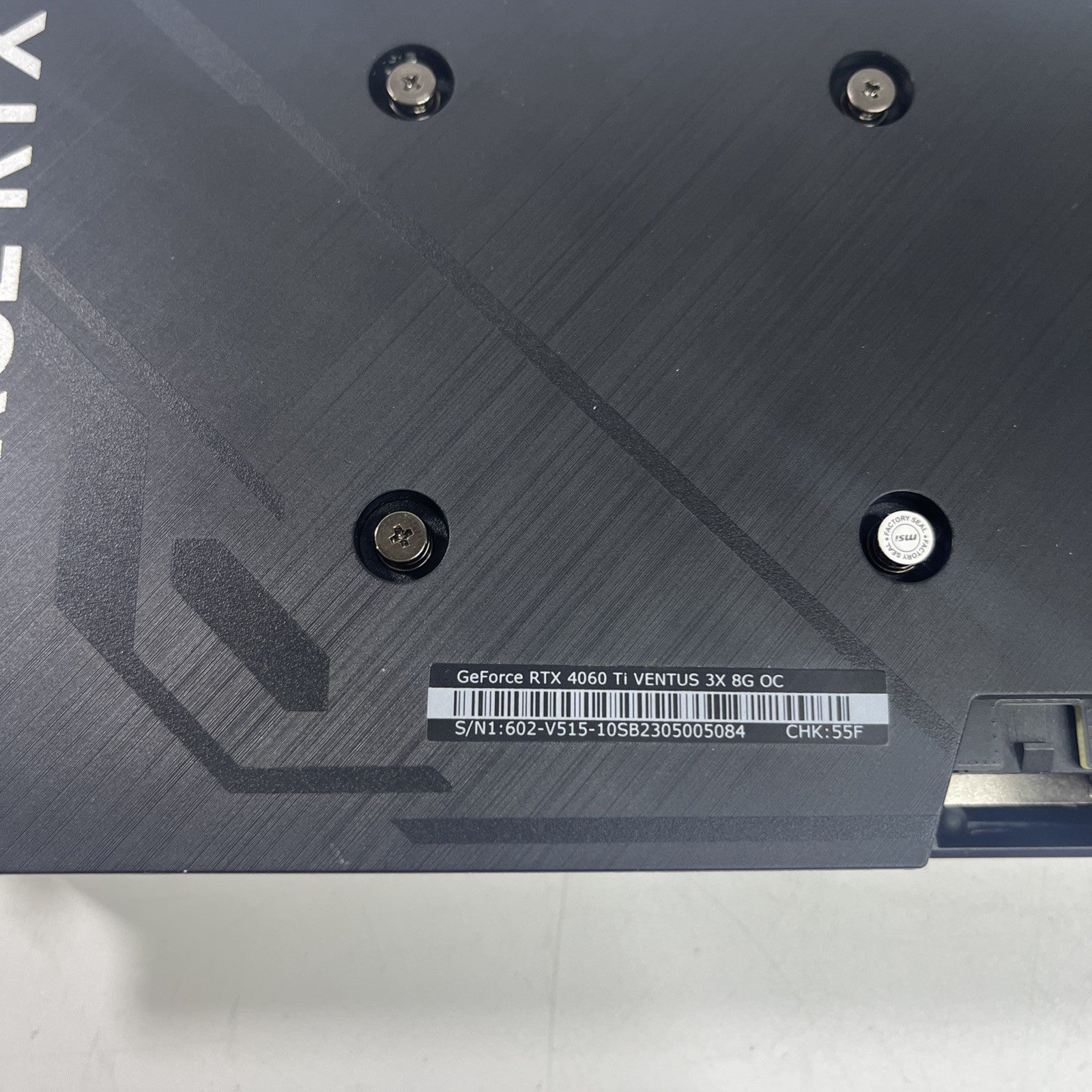 MSI GeForce RTX 4060 TI OC VENTUS 3X OC 8GB GDDR6 Graphics Card. Keep Crashing