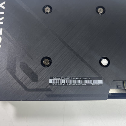 MSI GeForce RTX 4060 TI OC VENTUS 3X OC 8GB GDDR6 Graphics Card. Keep Crashing