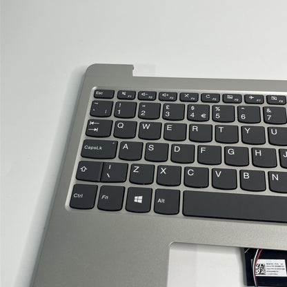Genuine Silver Lenovo IdeaPad 330S-15IKB  Palmrest Keyboard And Speakers