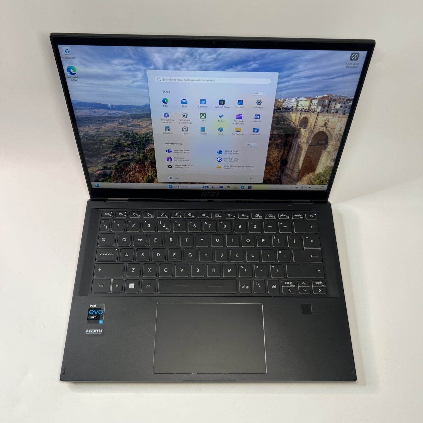 MSI Summit E14 Flip Evo 2 in 1 Laptop Intel Core i7 1360P 16GB 1TB Windows 11 