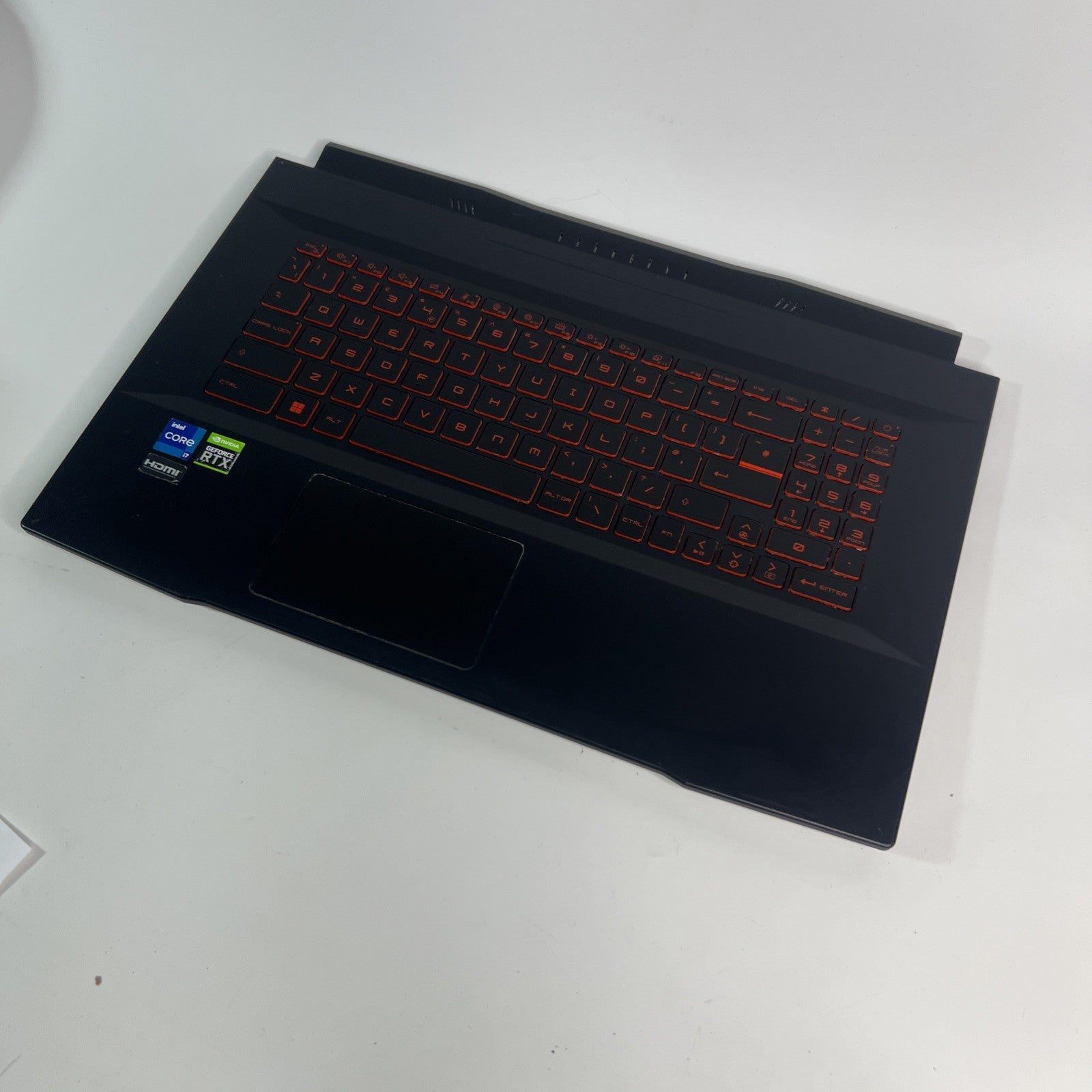MSI Katana GF76 12UE Palmrest Assembly – Complete UK Keyboard – Grade B