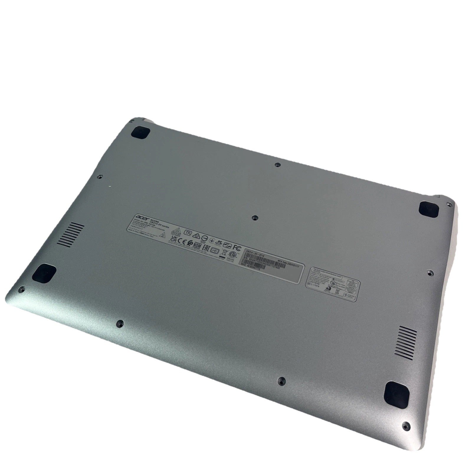 Genuine Silver  Acer Chromebook CB314-2H Bottom Base Cover JTEEAZD