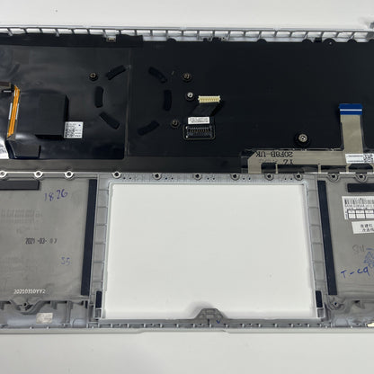 Genuine White Samsung Galaxy Book Pro NP950XDB  Palmrest & Keyboard BA5904593A.