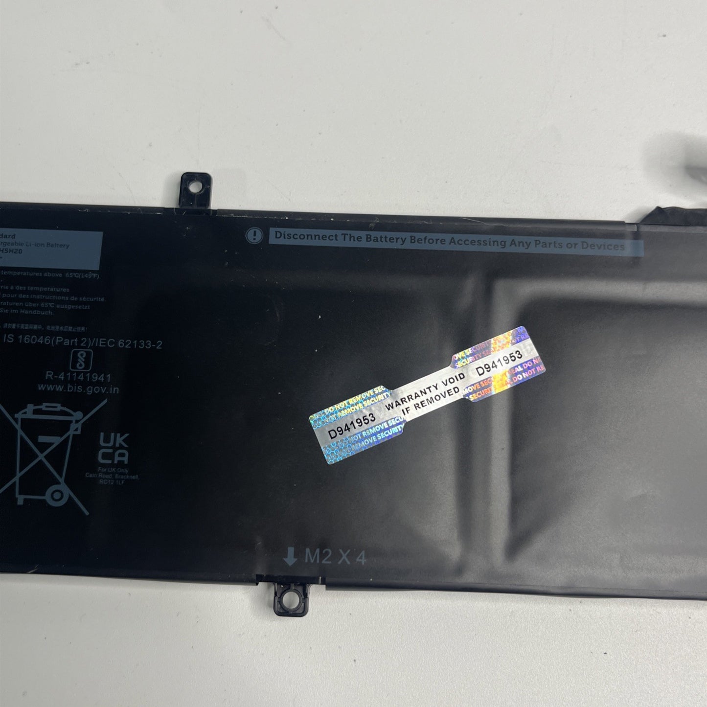 Genuine H5H20 Battery  For Dell Inspiron xps 7501   56Wh Excellent Condition.