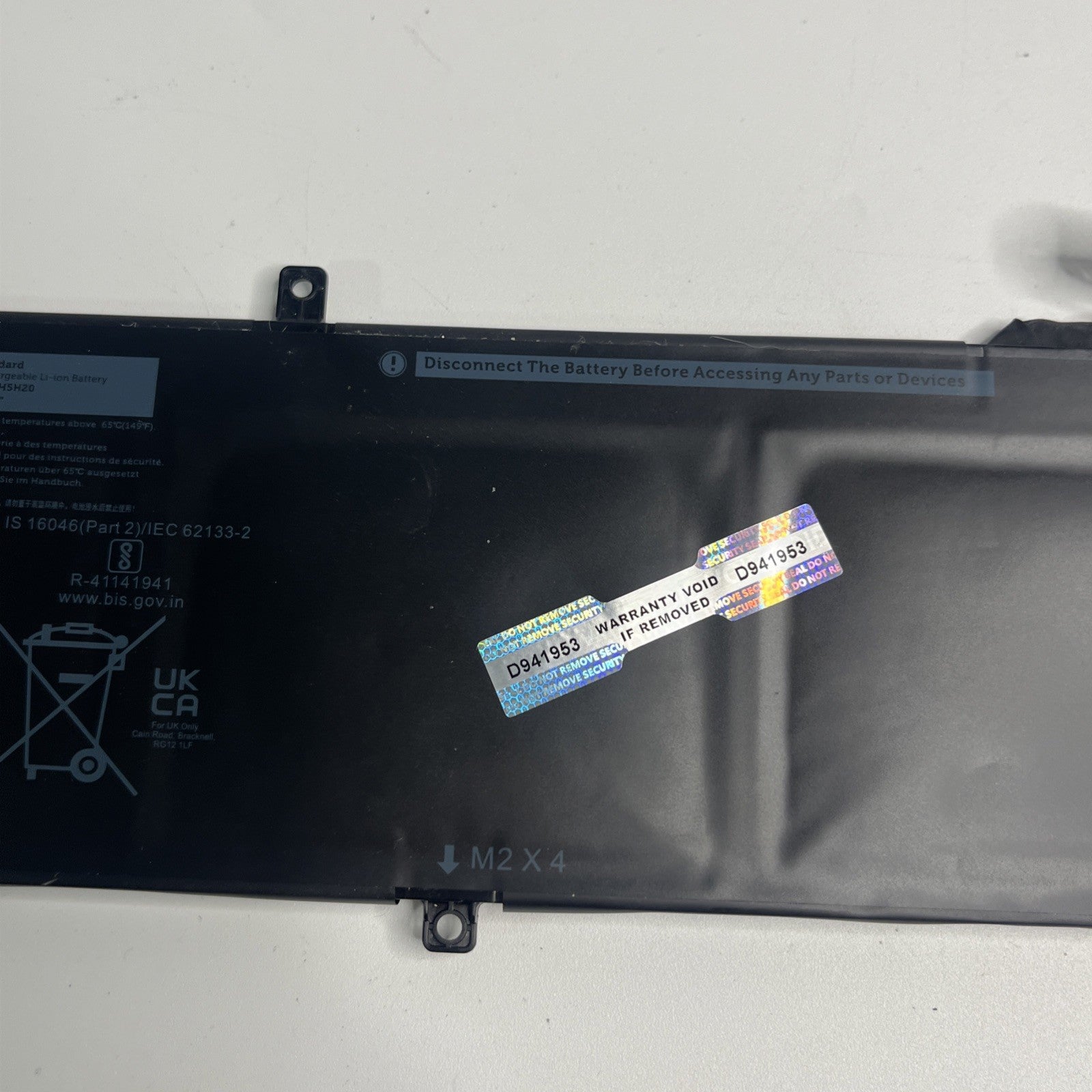 Genuine H5H20 Battery  For Dell Inspiron xps 7501   56Wh Excellent Condition.