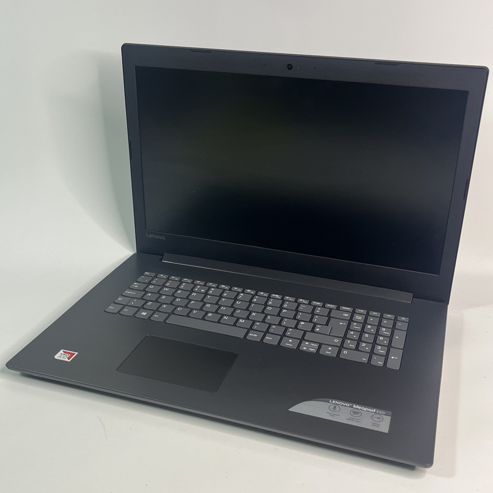 Black Lenovo IdeaPad 320-17ABR AMD A10-9620P 8GB RAM 256GB  17.3 Win 10. #G A