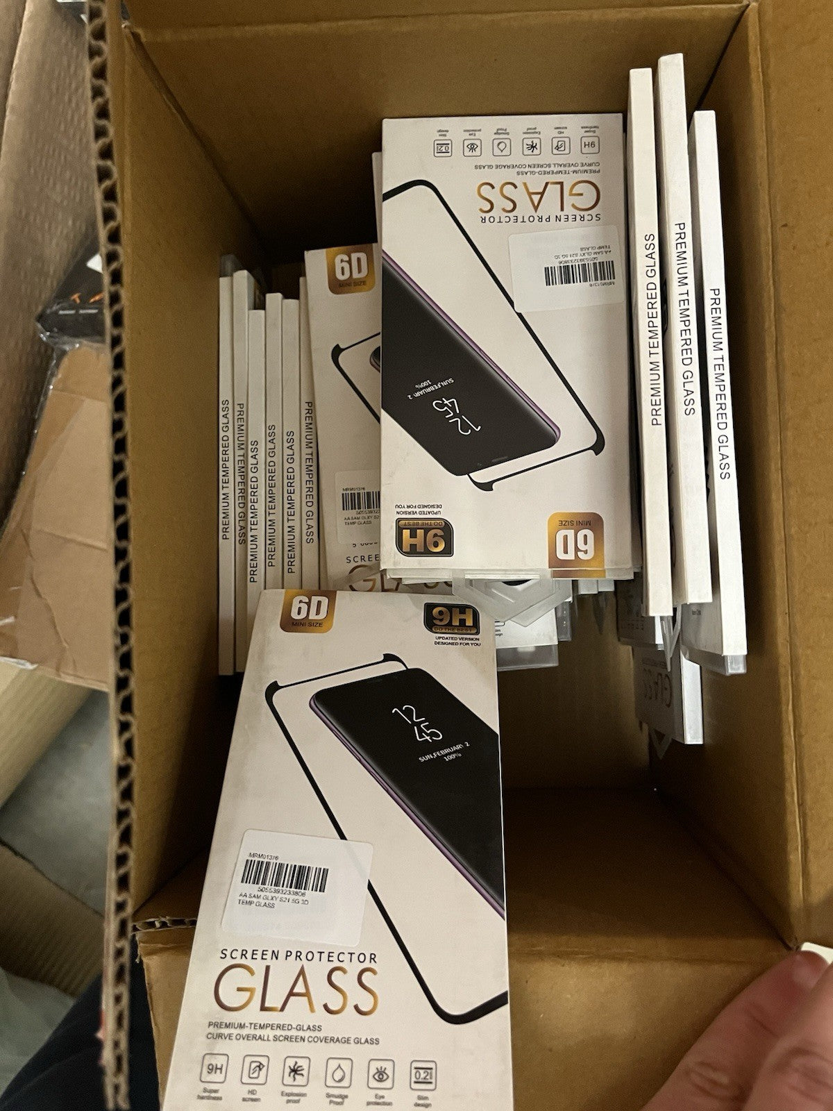 Job Lot Panzer Screen Protectors iPhone 6/6s/7/8/Xs Max. Sam A20/30/. Read Descr