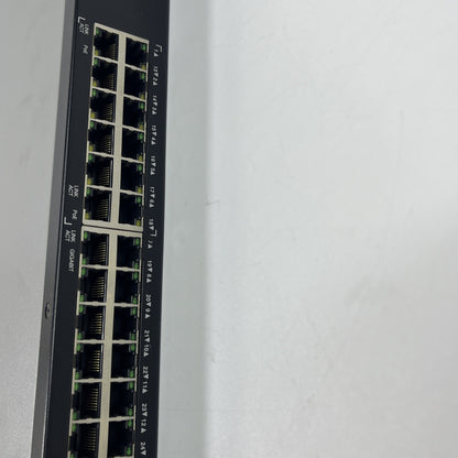 Cisco SG200-26P 26-Port Gigabit PoE Smart Switch - Black, FEW MINOR.