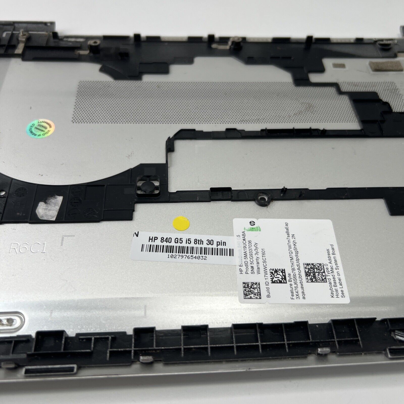 Genuine HP EliteBook 840 G5  745 G5  840 G6 Bottom Base Cover Silver