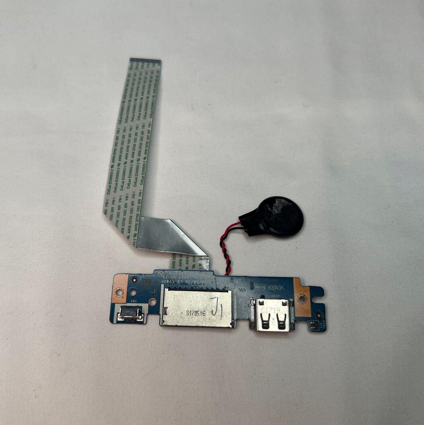 Lenovo IdeaPad 320S-14IKB Series USB Board with Ribbon LS-E542P