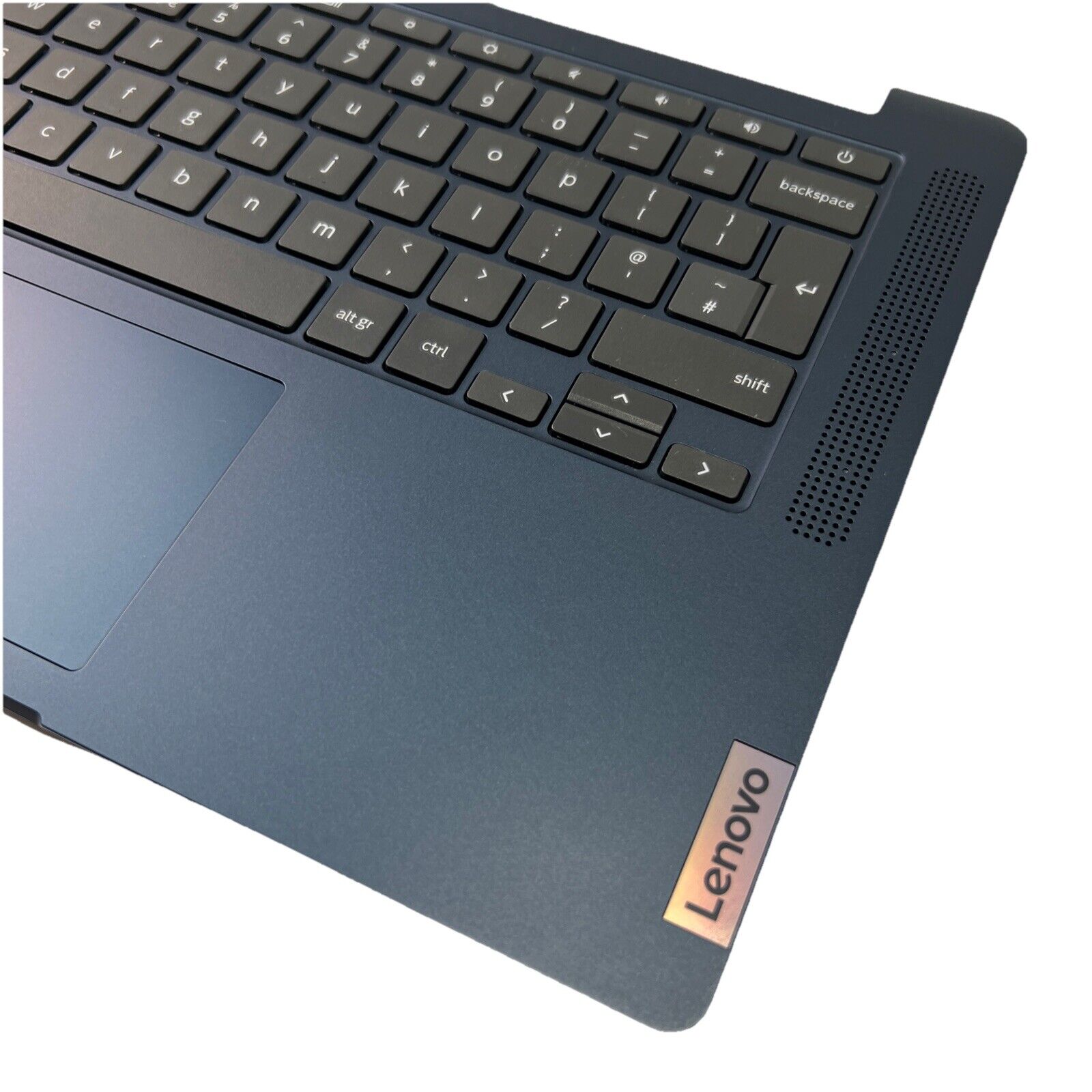 Genuine Lenovo ideapad 3 chrome 14M836 Palmrest UK Keyboard Touchpad Blue