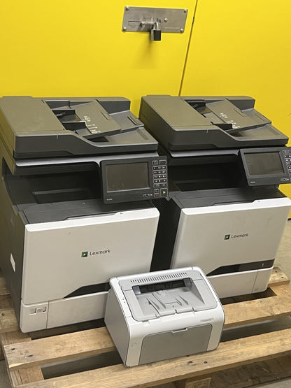Lexmark XC4140 Colour A4 Printer Job Lot Powers On Spares Repair Collection