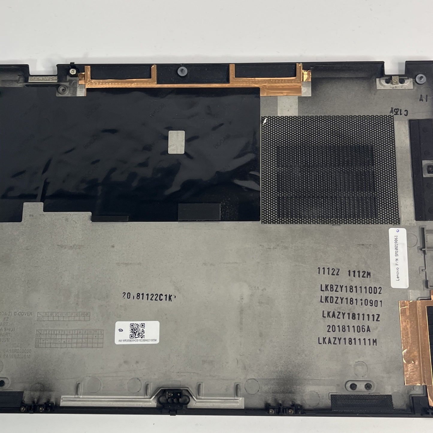 Genuine black ck Lenovo ThinkPad X1 Carbon 6th Gen Bottom Base Cover. #G B
