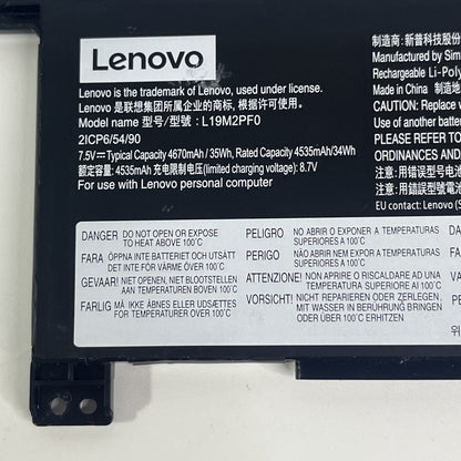 Genuine Lenovo IdeaPad SLIM 1-14AST-05, L19M2PF0, L19C2PF0 Laptop Battery |