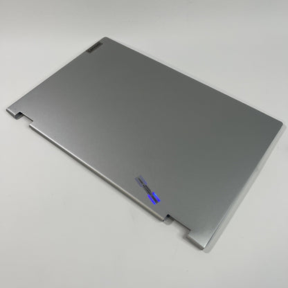 Genuine Silver Lenovo IdeaPad Flex 5-15ITL05 Top Lid 4600K1020001. Bit Side Bend