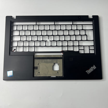 Genuine Lenovo T490s Palmrest Assembly UK Keyboard    Black AM1BR000500