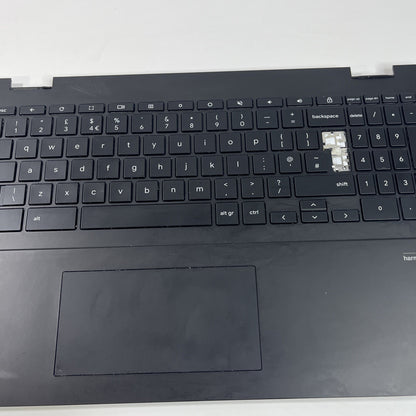 Asus Chromebook CX5500FE Palmrest Keyboard Top Case Touchpad BLACK.missing Key.